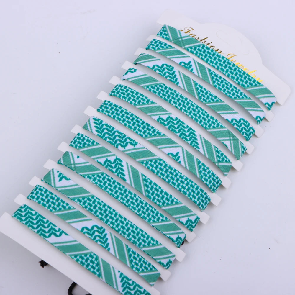 6Pcs/Lot Colorful Bohemian Handmade Woven Bracelets With Adjustable Daily Wear Birthday Party Gifts For Men  Women