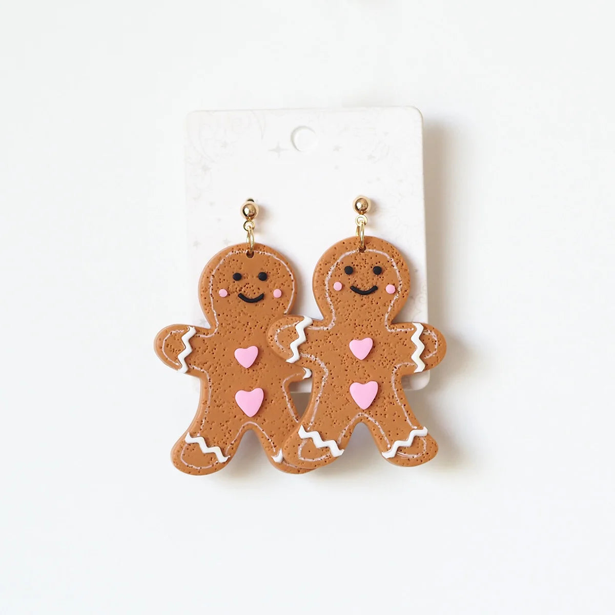 Christmas Tree Polymer Clay Earrings for Women Handmade Holiday Jewelry Cute Drop Earrings with Festive Design Party Accessories