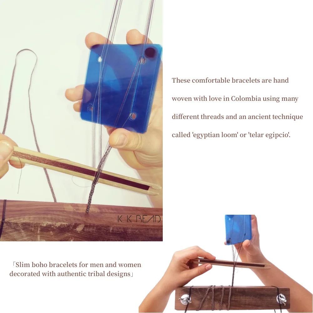 Unisex Handmade Woven Bracelet Wholesale Colombia Cloth Braided Bracelets for Women Men Bohemian Hippie Friendship Jewelry