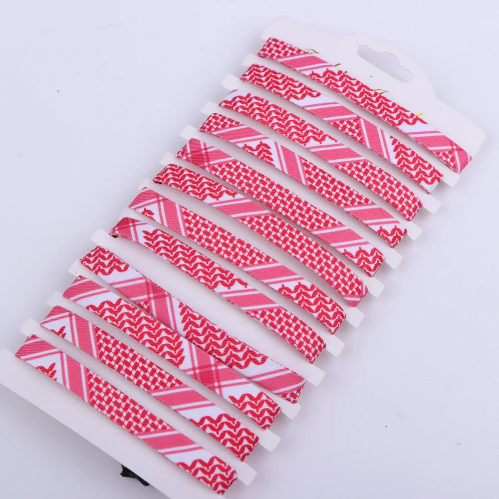 6Pcs/Lot Colorful Bohemian Handmade Woven Bracelets With Adjustable Daily Wear Birthday Party Gifts For Men  Women